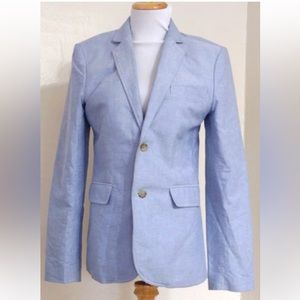 J crew light blue blazer size 4